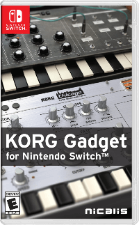 KORG Gadget JP Nintendo Switch JP box art